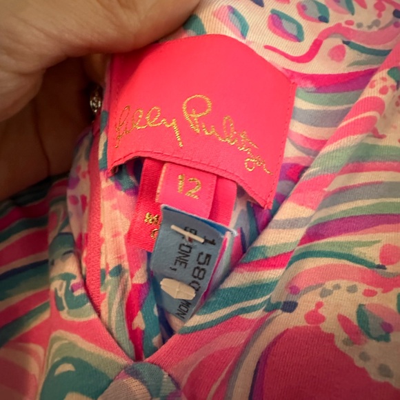 Lilly Pulitzer dry cleaned only VVGUC 12 - Picture 2 of 4